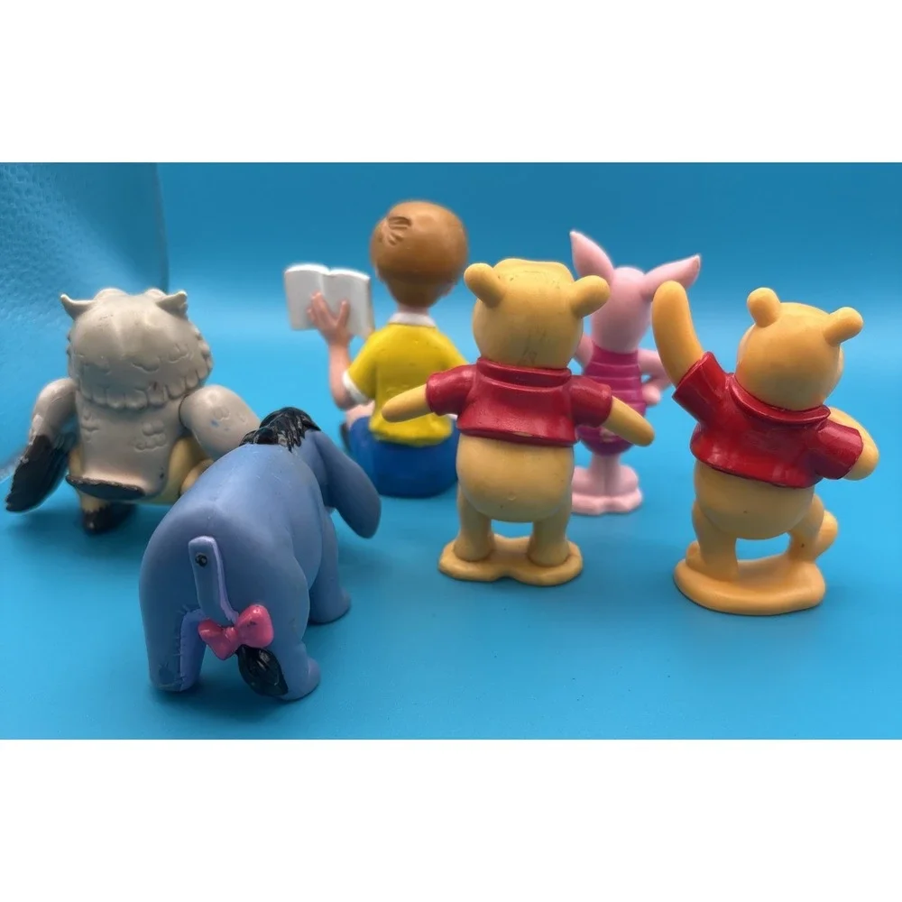 Winnie the Pooh Vintage Figurines Pooh Eeyore Piglet Set‎ Disney